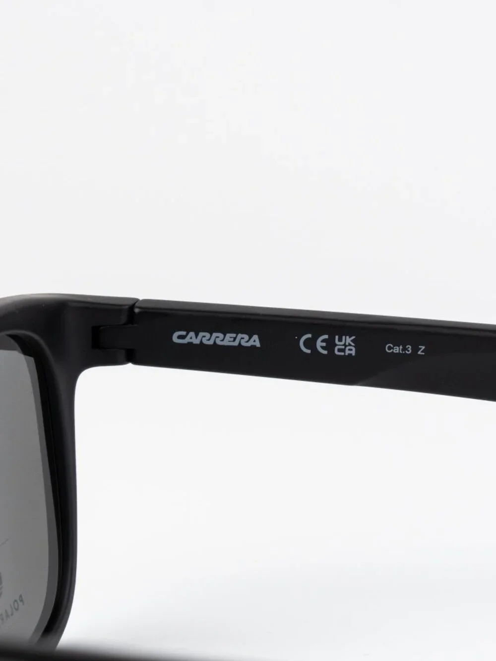 Carrera Men Sunglasses Matte Black Grey Polarized Square CARRERA 8054/S 0003/M9